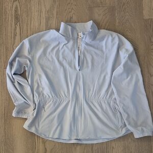 lululemon athletica Light Blue Full-Zip Jacket